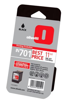 Olivetti IN701 Black Cartridge