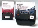 Sharp ZX2TS1BK Black Single Strike Ribbon (Pack of 2)