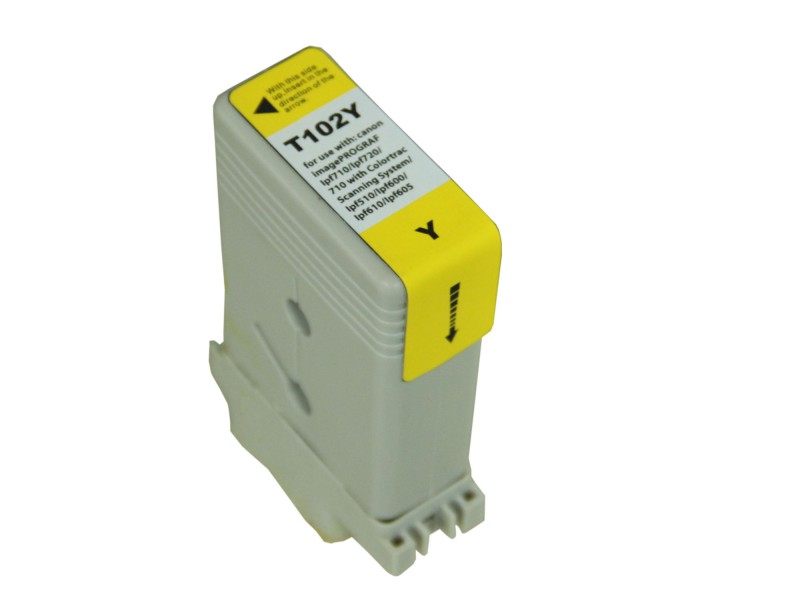 Compatible PFI102Y Yellow Ink Cartridge
