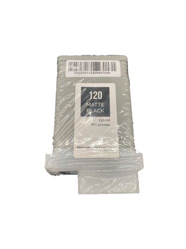 Compatible PFI120MBK Matte Black Ink Cartridge