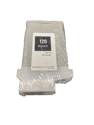Compatible PFI120BK Black Ink Cartridge