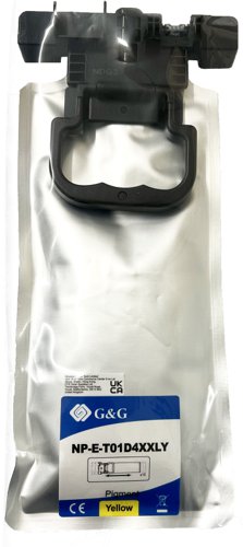 Compatible T01D400 High Capacity Yellow Ink Cartridge