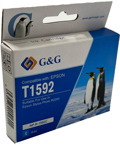 Compatible T159240 Cyan Ink Cartridge