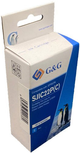 Compatible SJIC22C Cyan Ink Cartridge