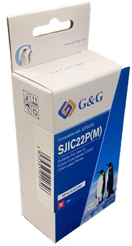 Compatible SJIC22M Magenta Ink Cartridge