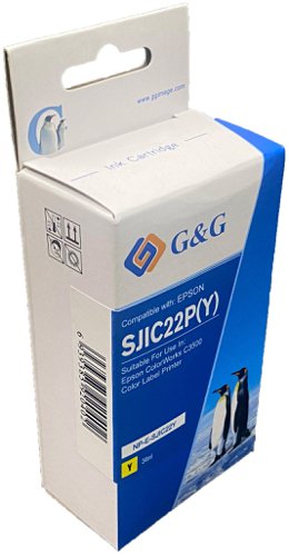 Compatible SJIC22Y Yellow Ink Cartridge