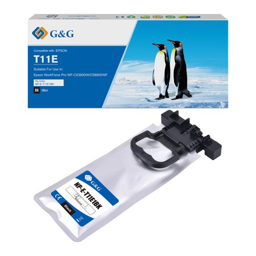 Compatible T11E140 Extra High Capacity Black Ink Cartridge