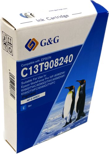 Compatible T908240 Extra Large XL Cyan Ink Cartridge