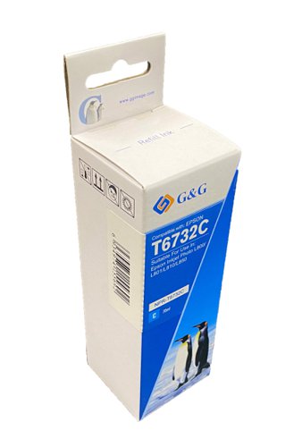 Compatible T67324A Cyan Ink Cartridge