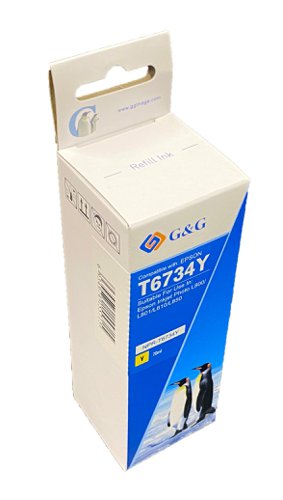 Compatible T67344A Yellow Ink Cartridge
