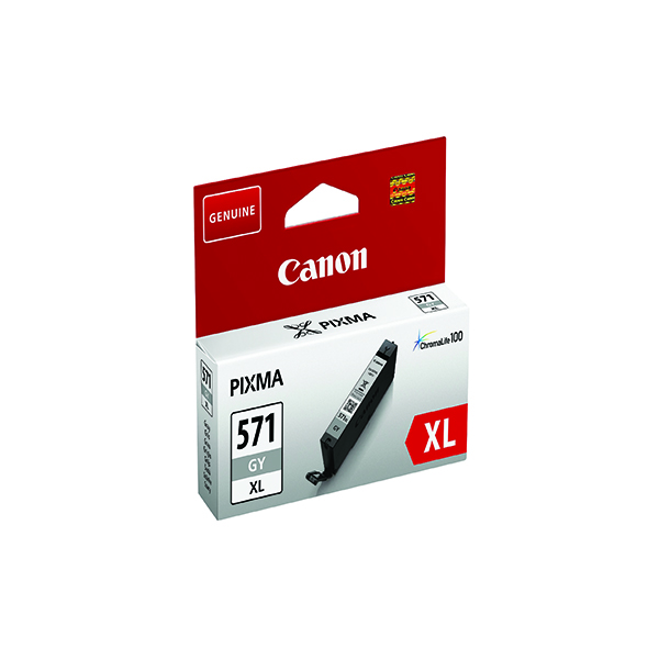 Canon CLI571XLGY High Capacity Grey Ink Cartridge