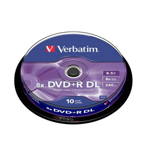 Verbatim DVD+R 8x Dual Layer [Spindle of 10] alternative image 2