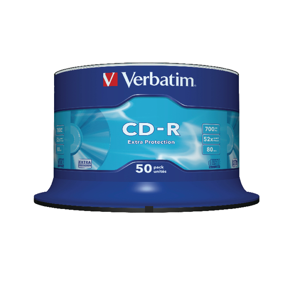 Verbatim CD-R 700Mb, 80 Minute Extra Protection [Spindle of 50] alternative image 4